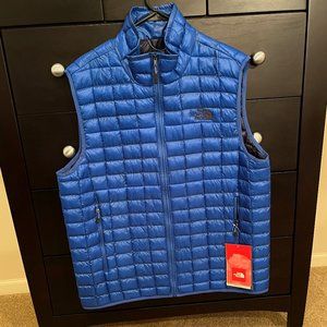 NWT Men's The North Face Thermoball Vest Size Large Nautical Blue